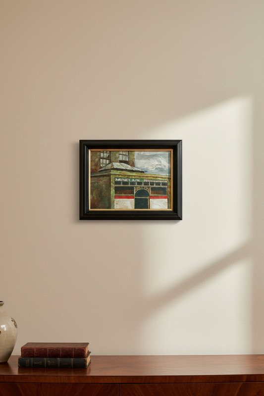 Keith Kettle – "Early 80's" – Original Modern British Impressionism Oil on Board
