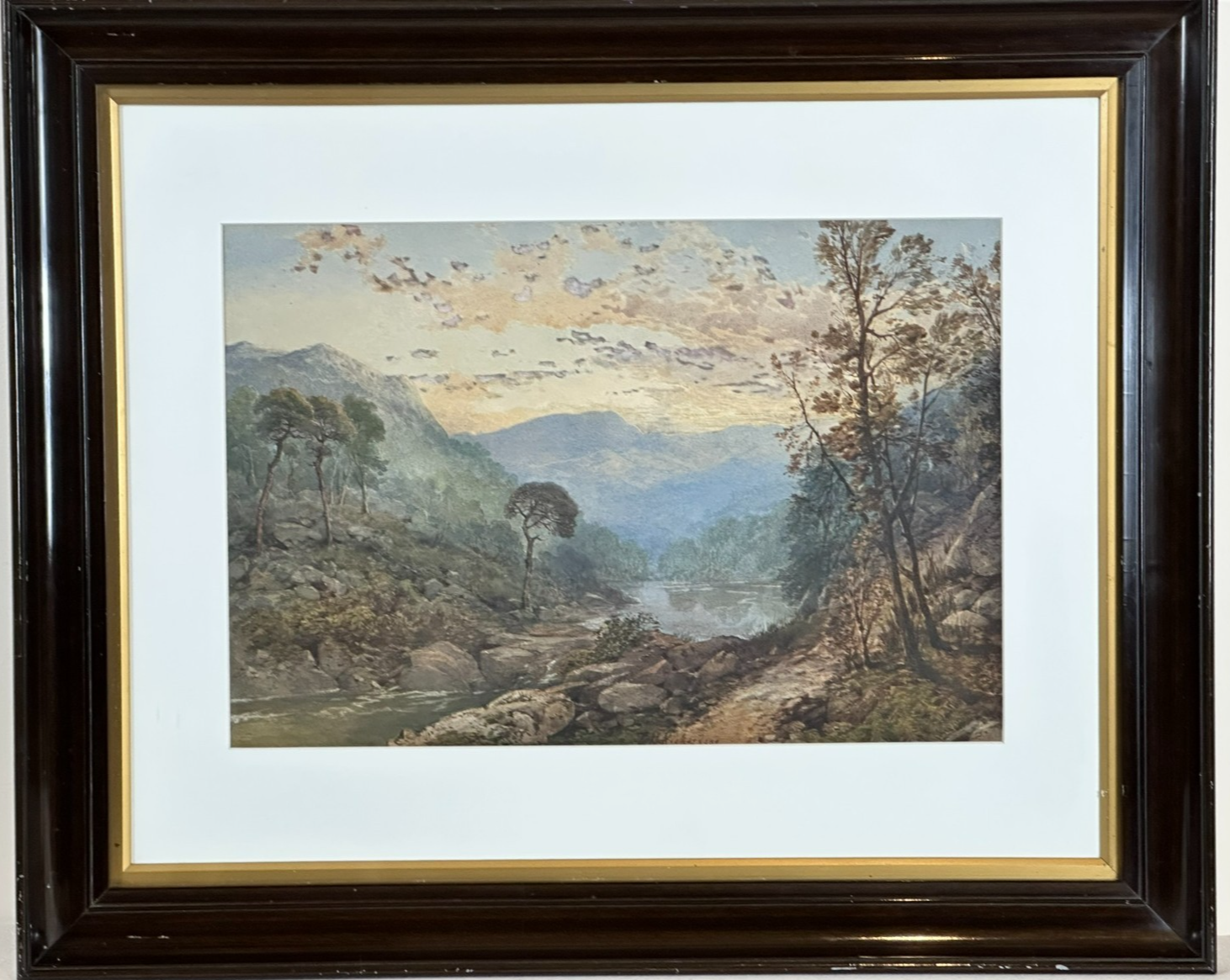 Thomas Miles Richardson Highland landscape watercolour