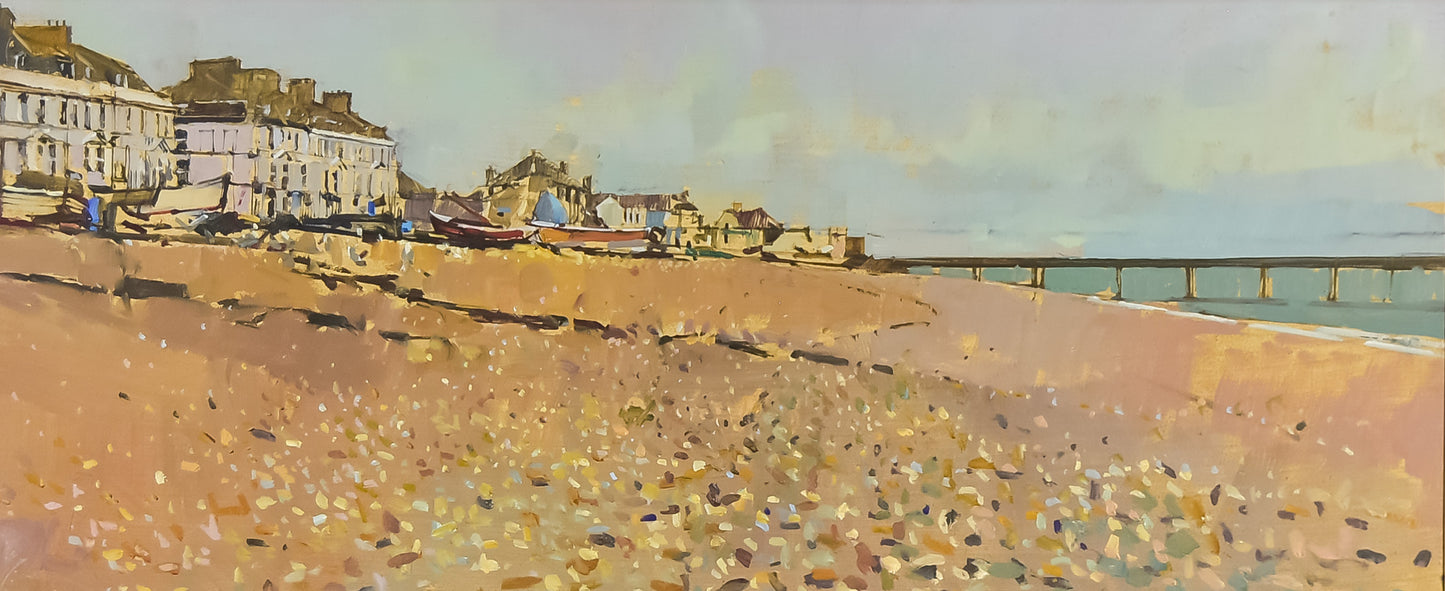 David Sawyer RBA (born 1961) - Overcast Day, Deal Beach