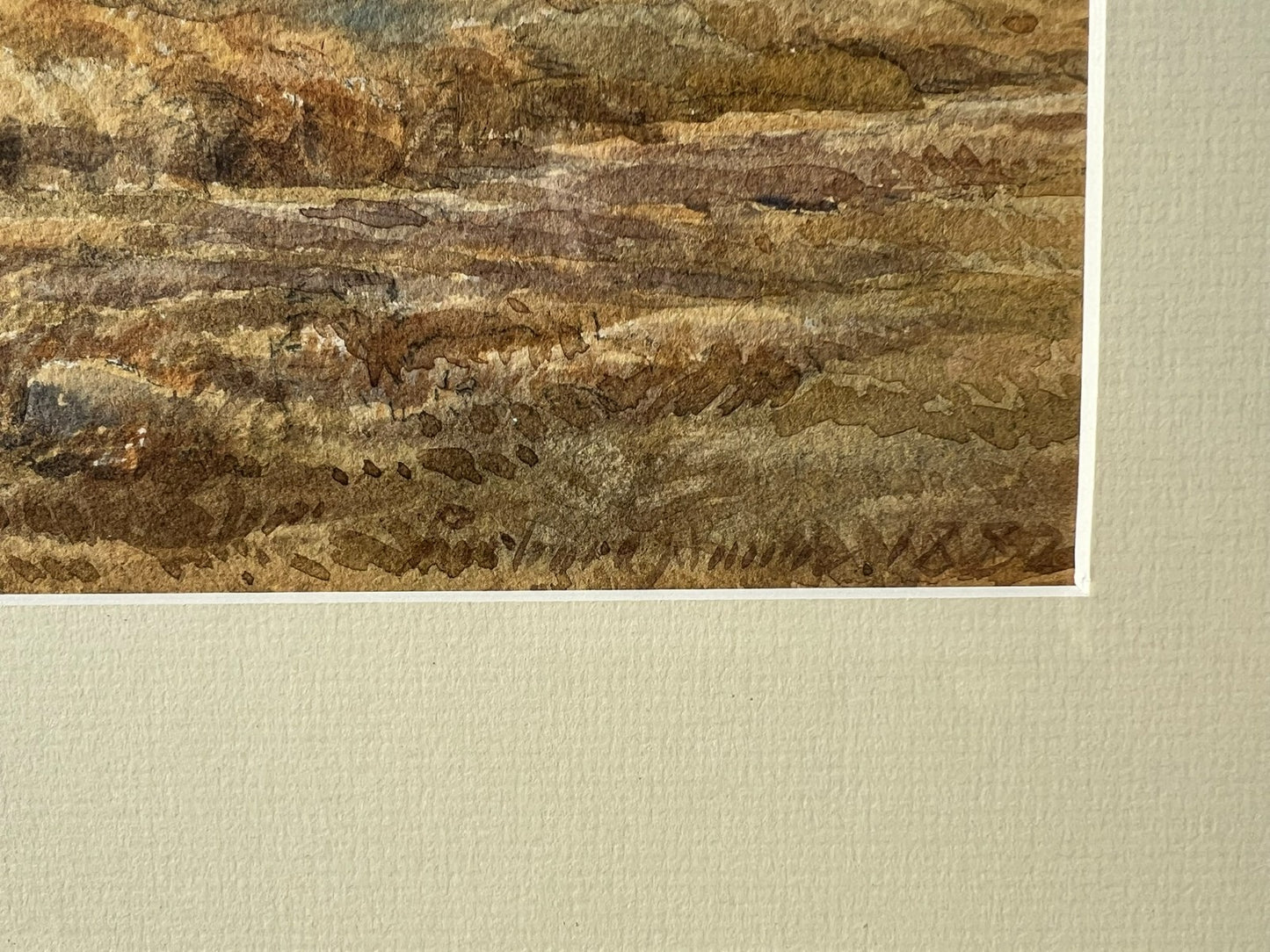 Richard Smith 1882 Original Signed Watercolour - Stunning Condition 33x48cm