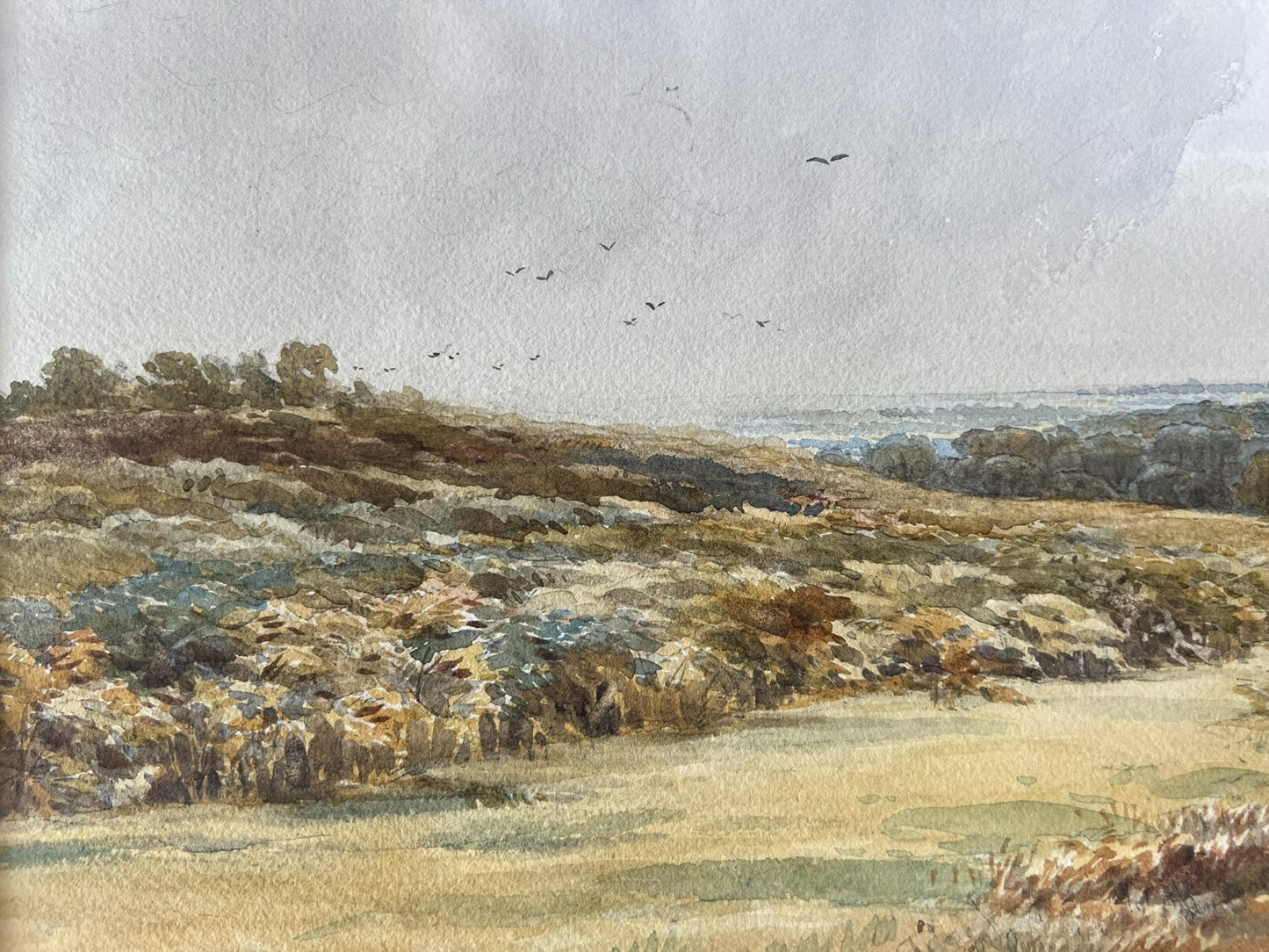 Richard Smith 1882 Original Signed Watercolour - Stunning Condition 33x48cm