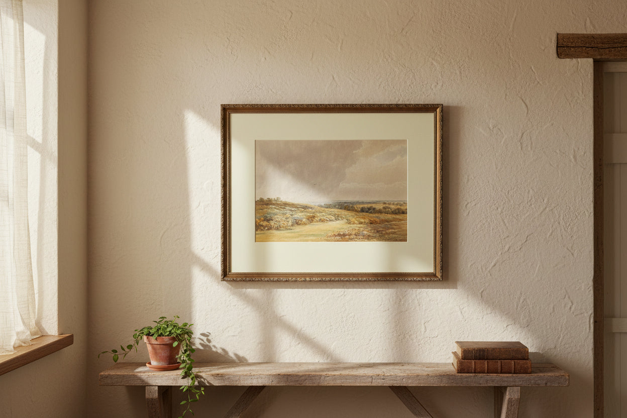 Richard Smith 1882 Original Signed Watercolour - Stunning Condition 33x48cm