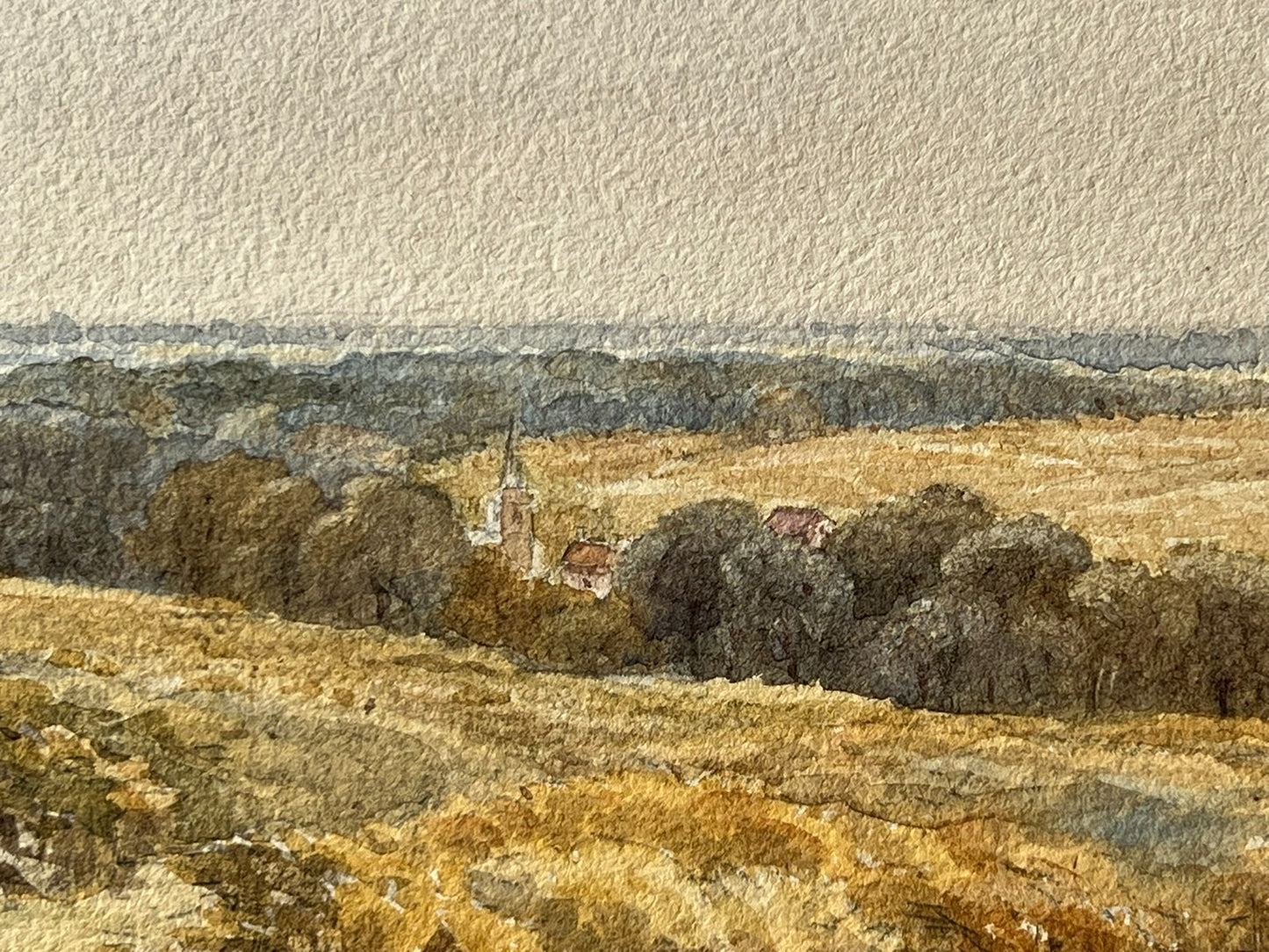 Richard Smith 1882 Original Signed Watercolour - Stunning Condition 33x48cm