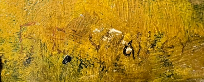 Francis S Walker RHA RE – Irish Oil on Board Stunning Blossom Landscape 45×60cm