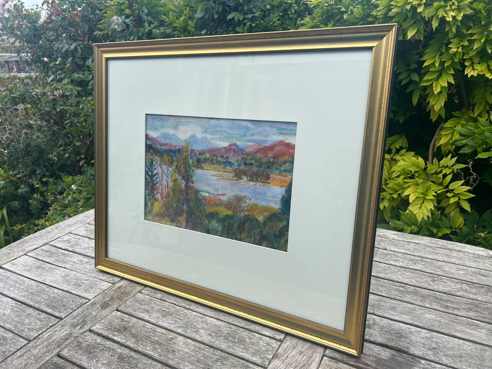 Pair of Large Donald Moodie RSA (Scottish) Watercolour Landscapes Framed