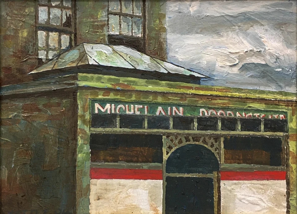 Keith Kettle – "Early 80's" – Original Modern British Impressionism Oil on Board