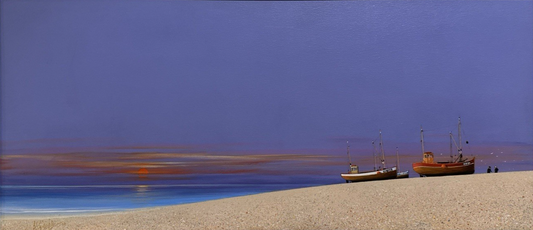 Alex Jawdokimov Large Original 2004 Oil, from Acclaimed High & Dry Series 90x40