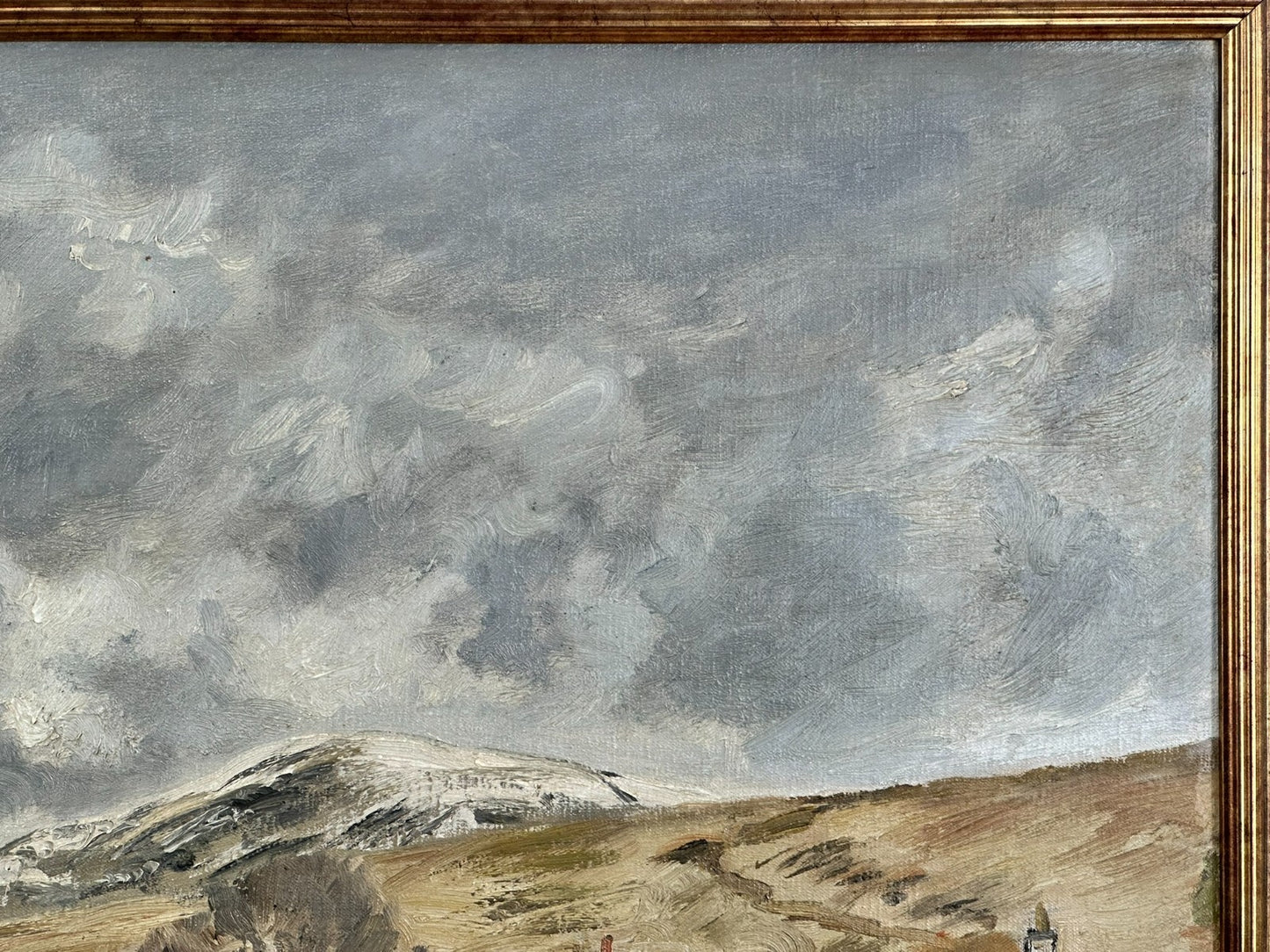 Original Thomas Kerkham Oil Painting - Swaledale Yorkshire Dales - Slade School