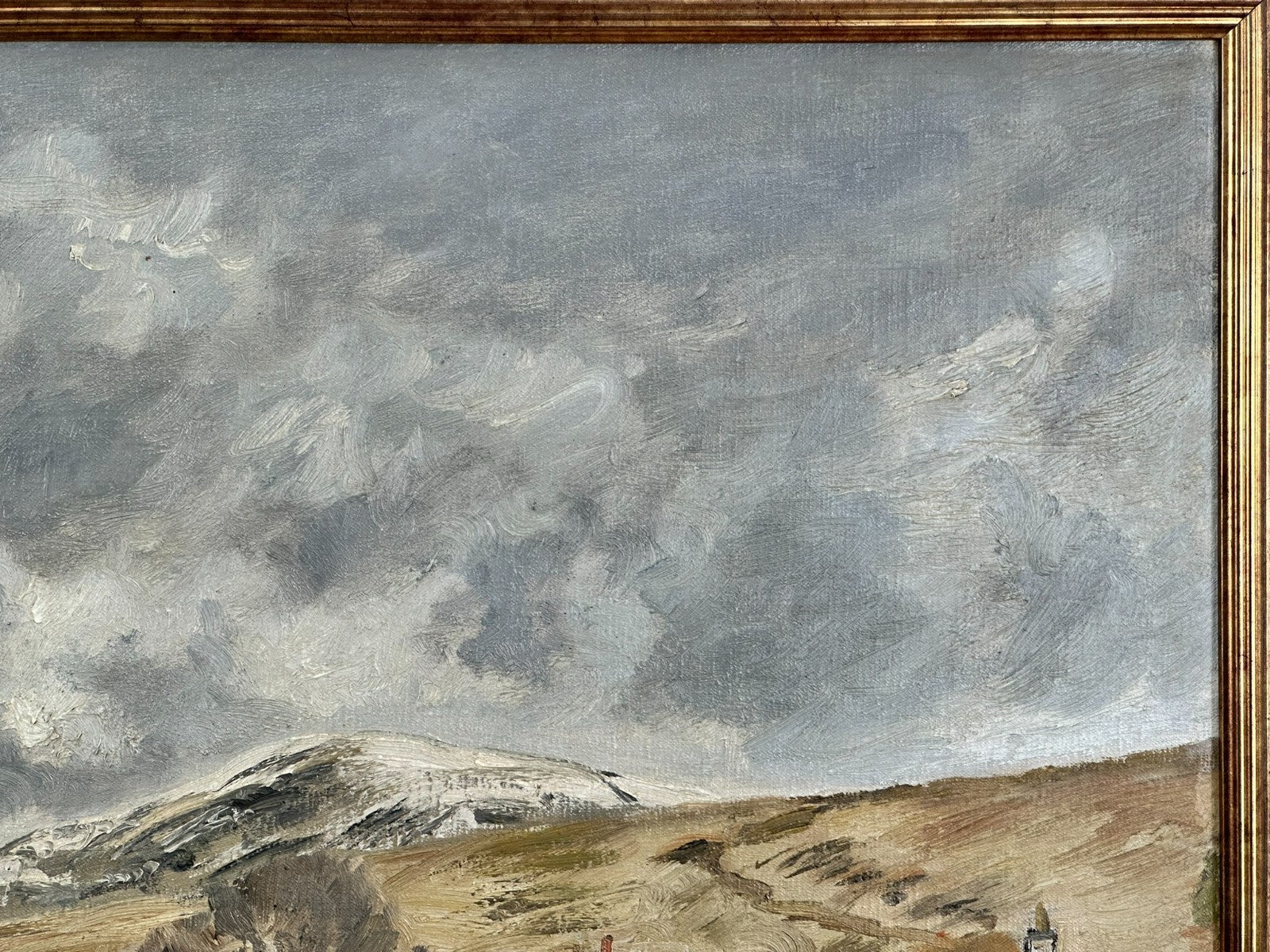 Original Thomas Kerkham Oil Painting - Swaledale Yorkshire Dales - Slade School
