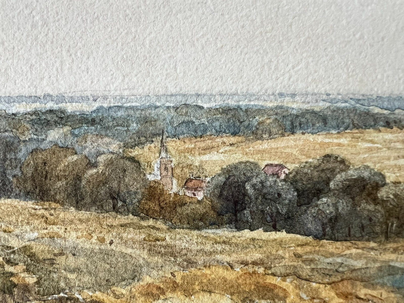 Richard Smith 1882 Original Signed Watercolour - Stunning Condition 33x48cm