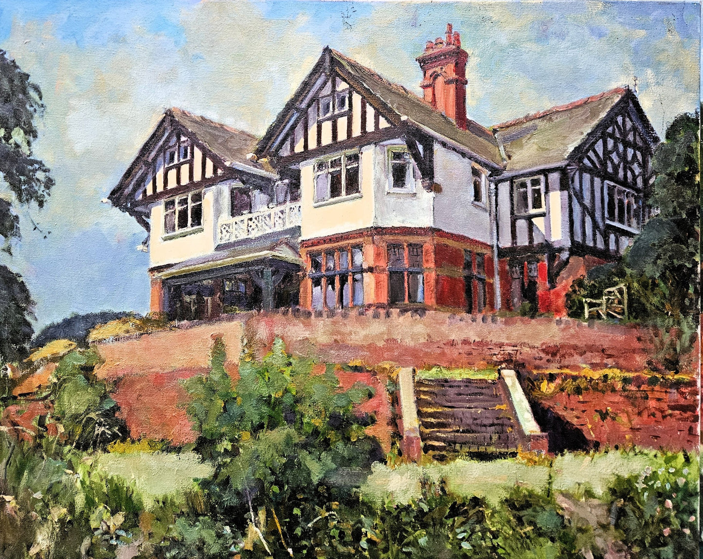 Keith James Gardner RCA (1933-2025) - House at Port Sunlight