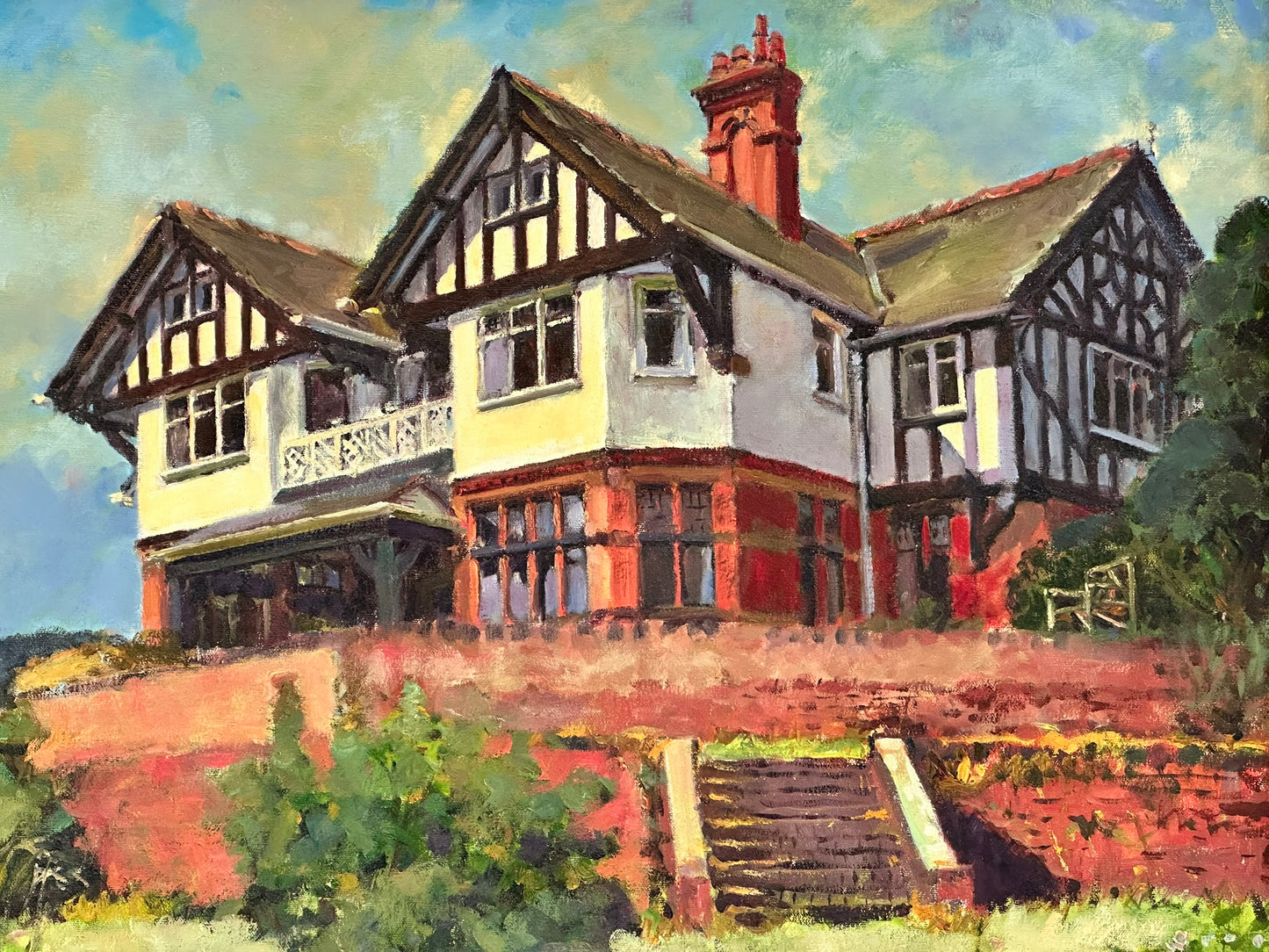 Keith James Gardner RCA (1933-2025) - House at Port Sunlight