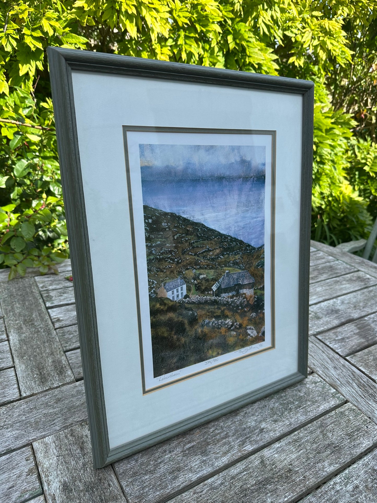 Tim Goulding Lahersheen 1998 Signed Limited Edition Print Irish 1998 54x41cm