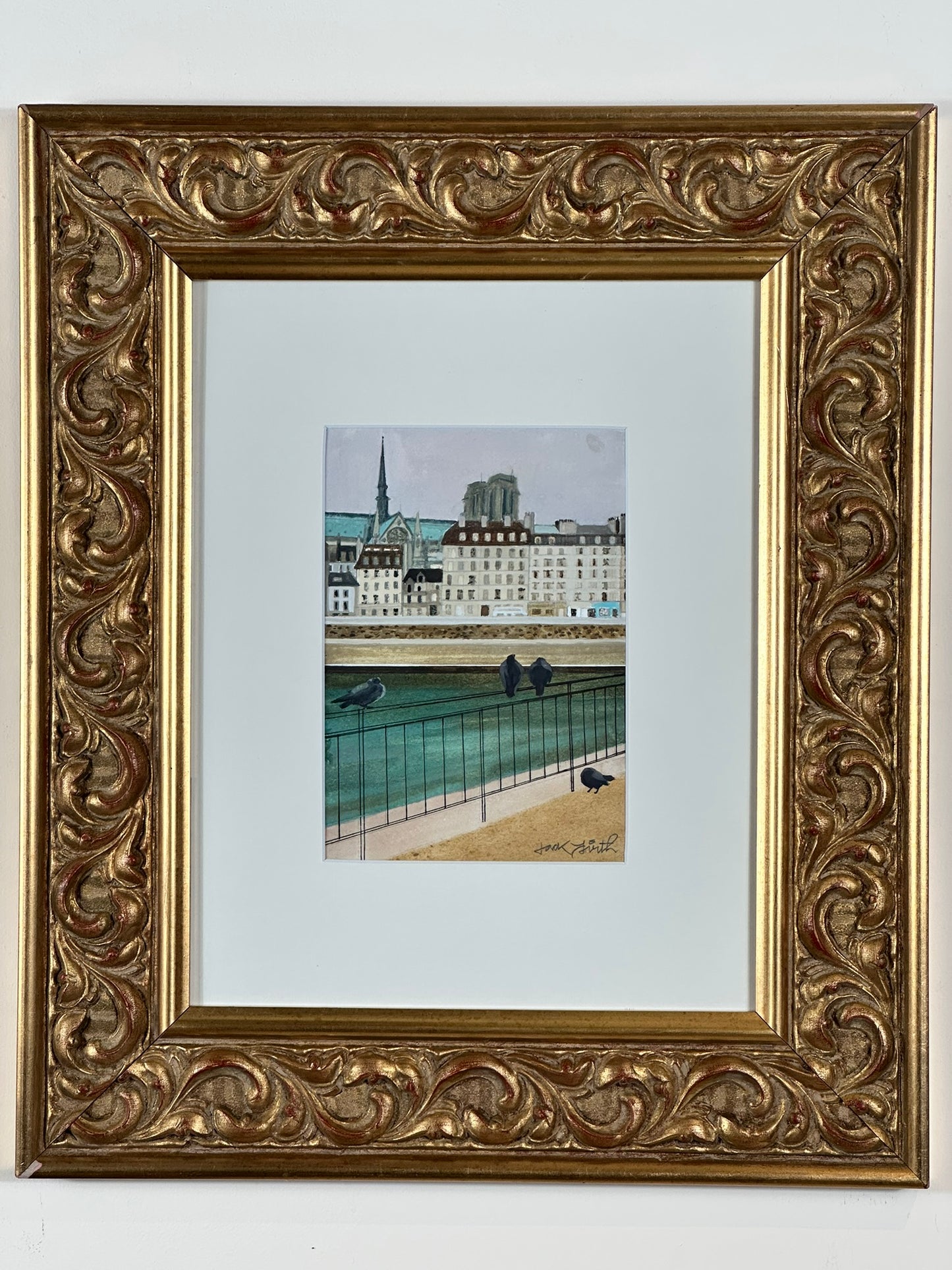 Jack Firth RSW (1917-2010) - Ile de la Cite