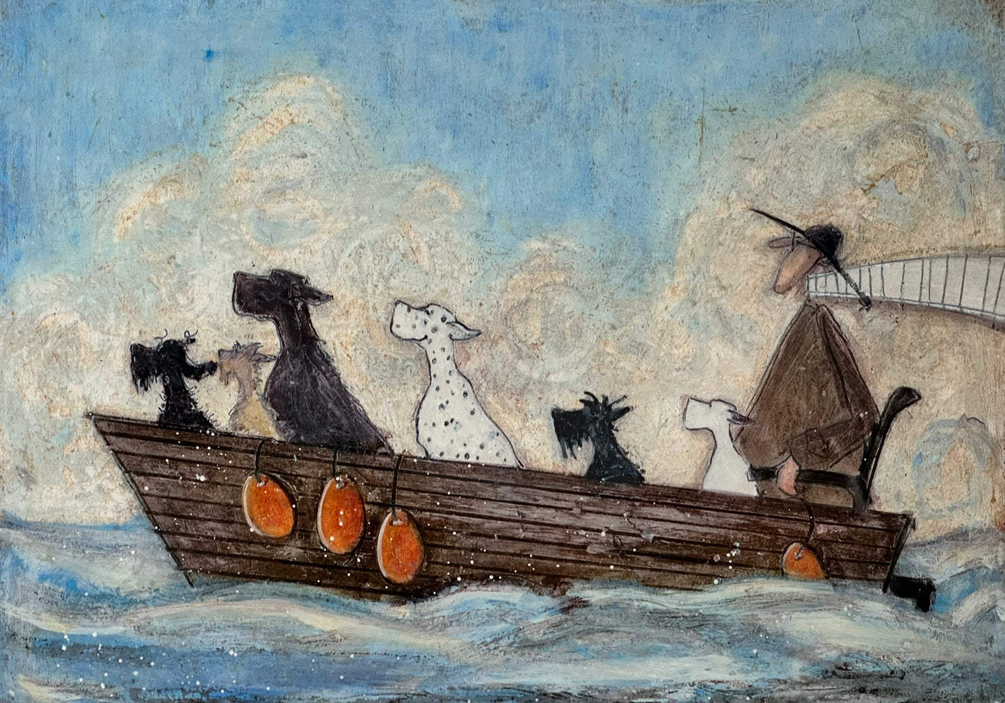 Sam Toft (born 1964) - Sea Dogs