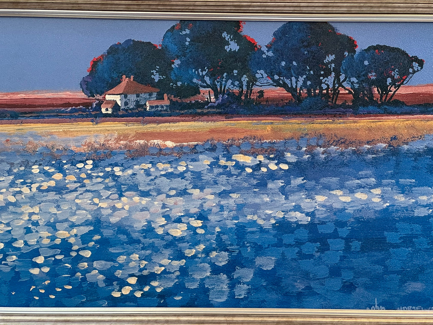 John Horsewell - Blue Fields, Tuscany