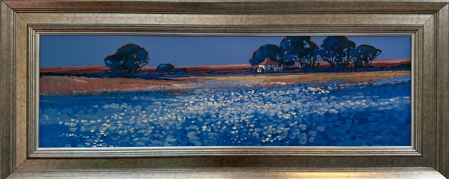 John Horsewell - Blue Fields, Tuscany