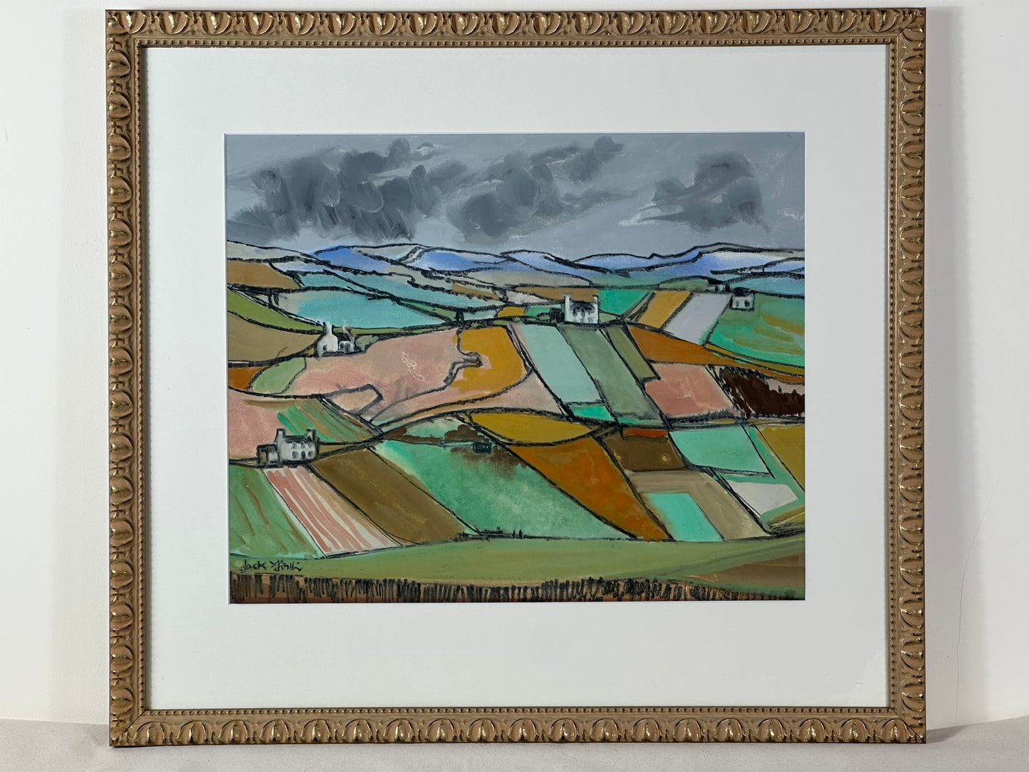 Jack Firth RSW (1917-2010) - Strip Fields, Achagarve