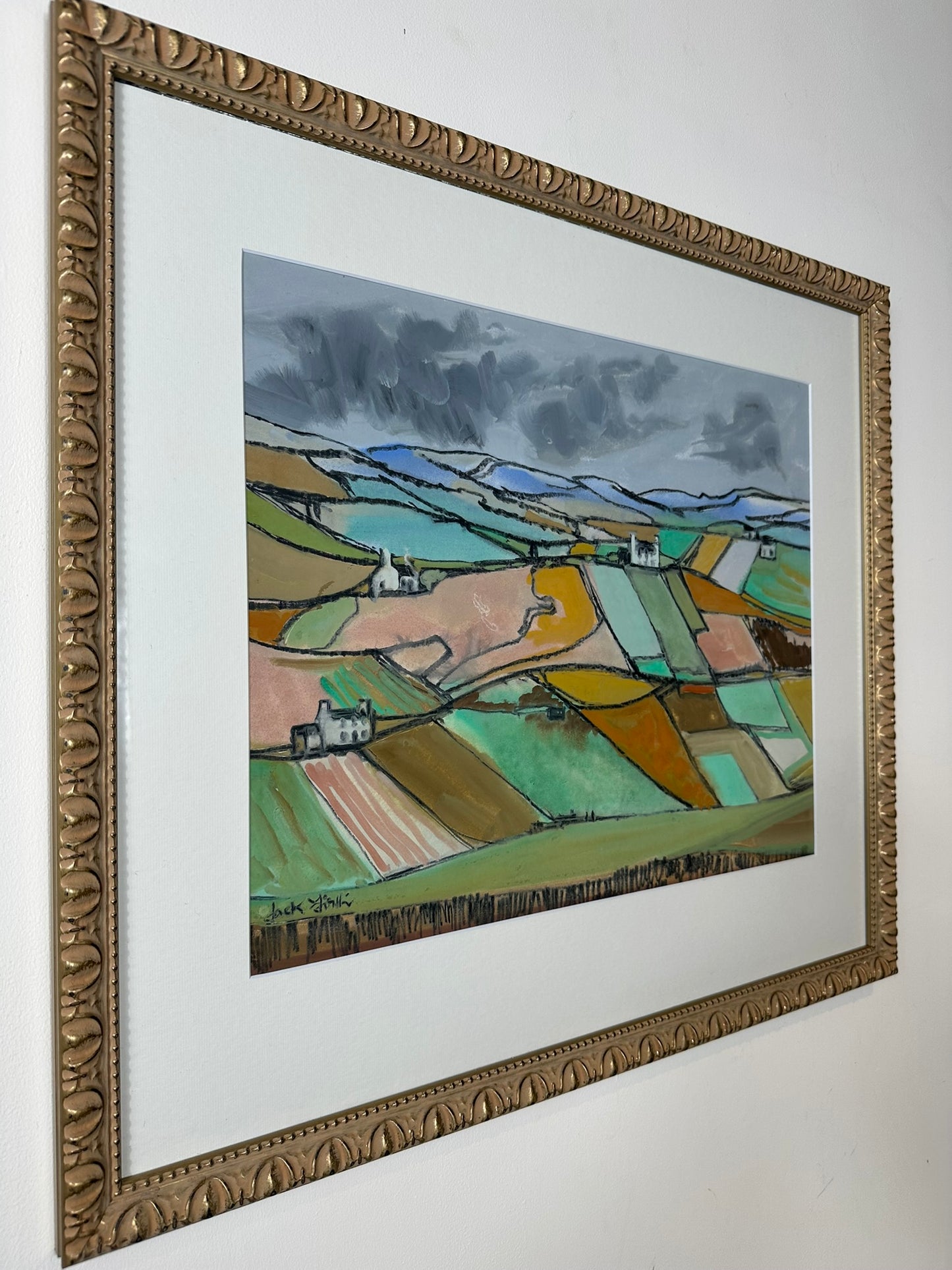 Jack Firth RSW (1917-2010) - Strip Fields, Achagarve