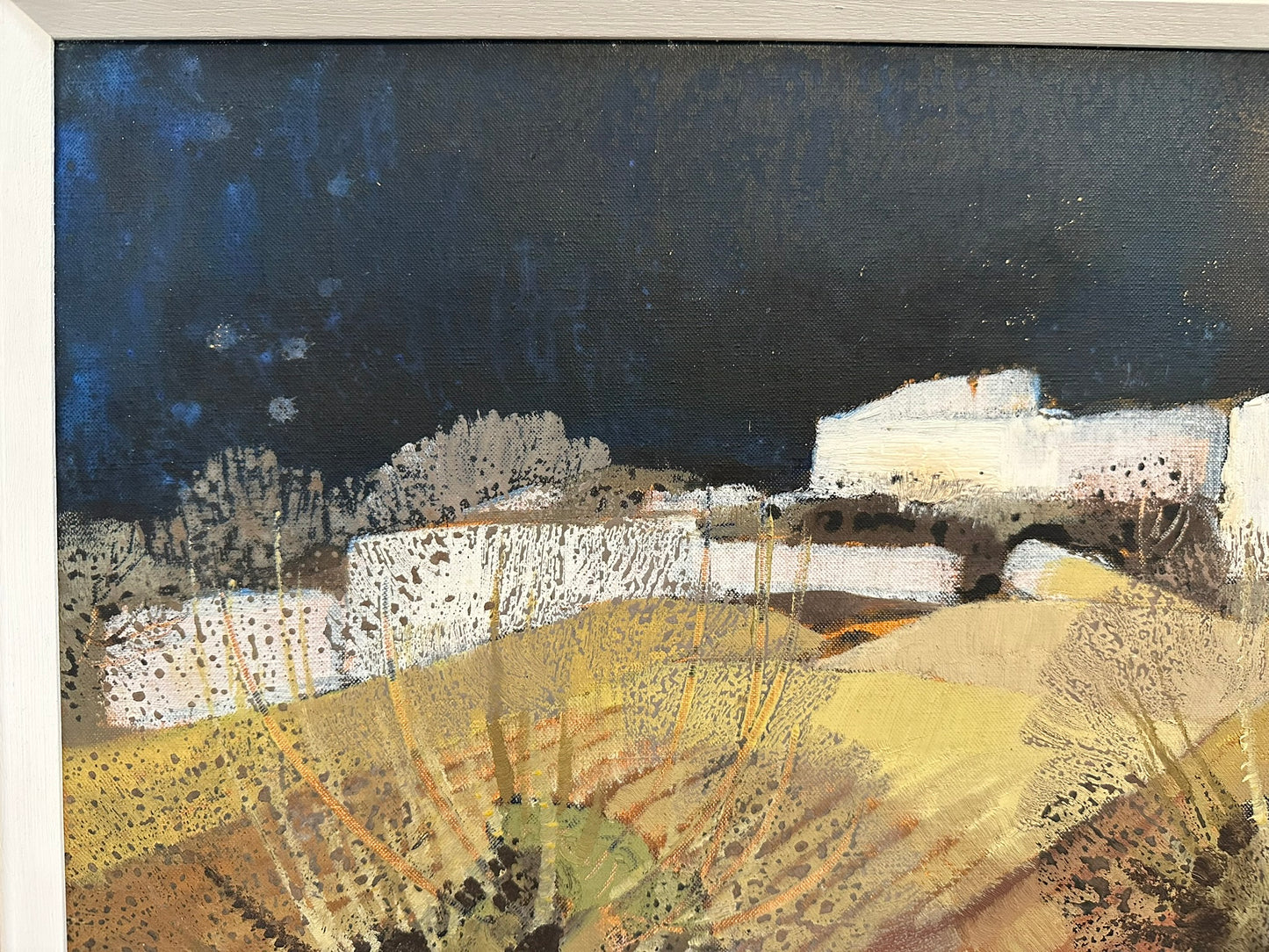 Colin Davies (1934) - A Continental Landscape - Original Oil Painting 60x50cm