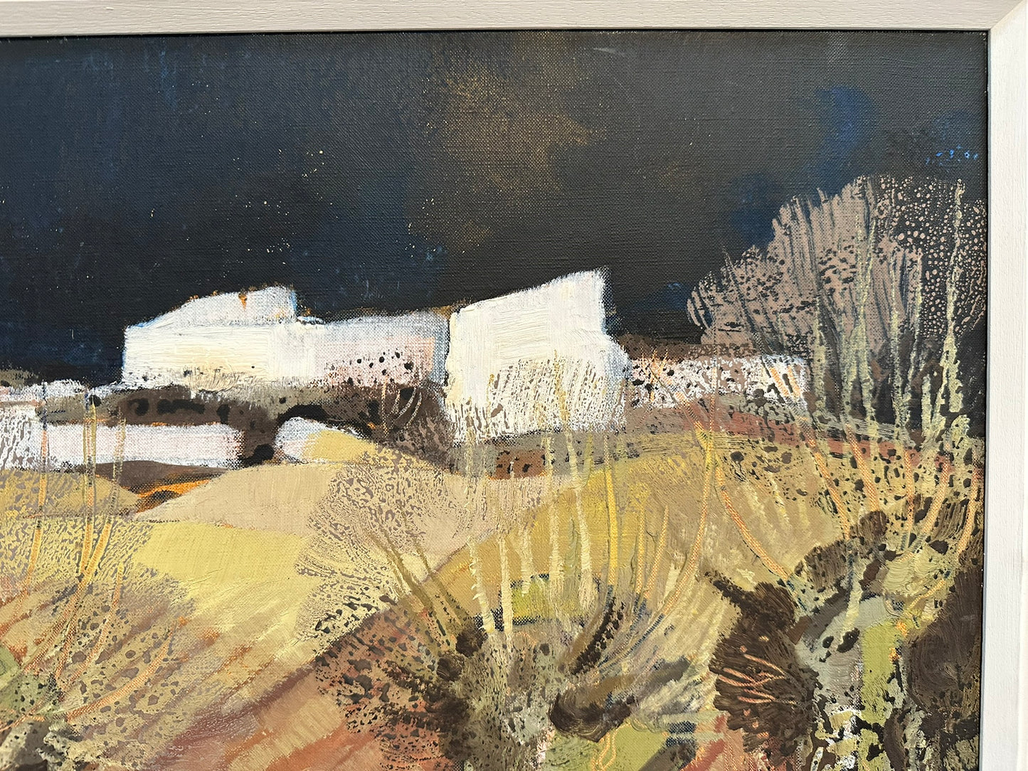 Colin Davies (1934) - A Continental Landscape - Original Oil Painting 60x50cm
