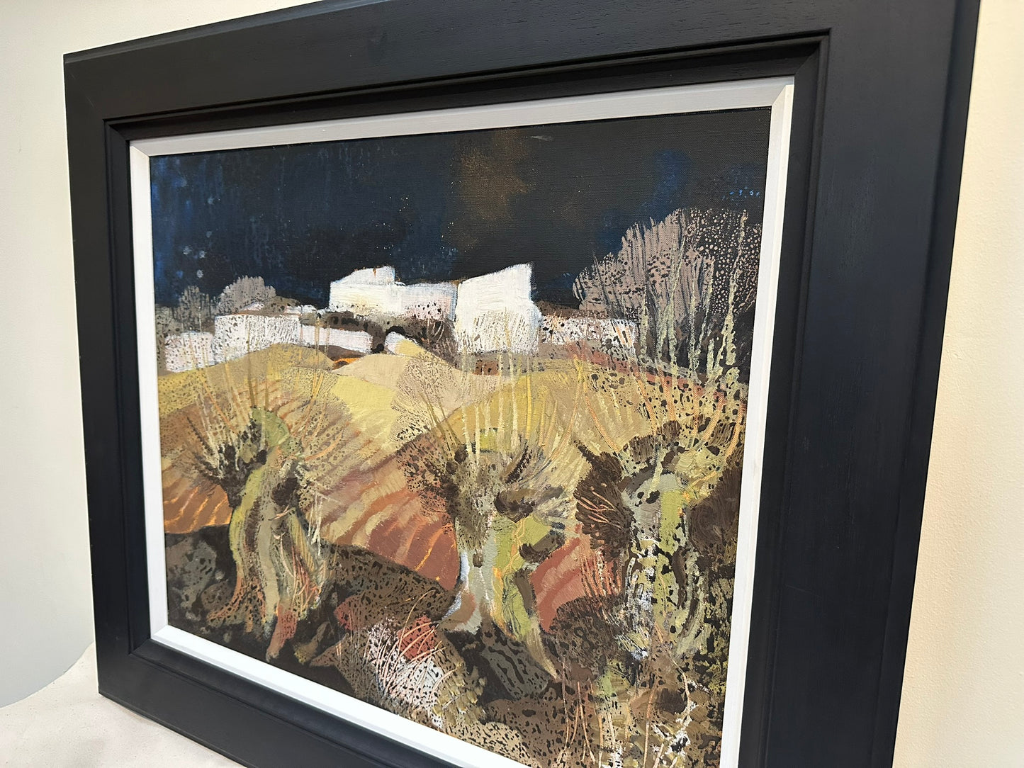 Colin Davies (1934) - A Continental Landscape - Original Oil Painting 60x50cm