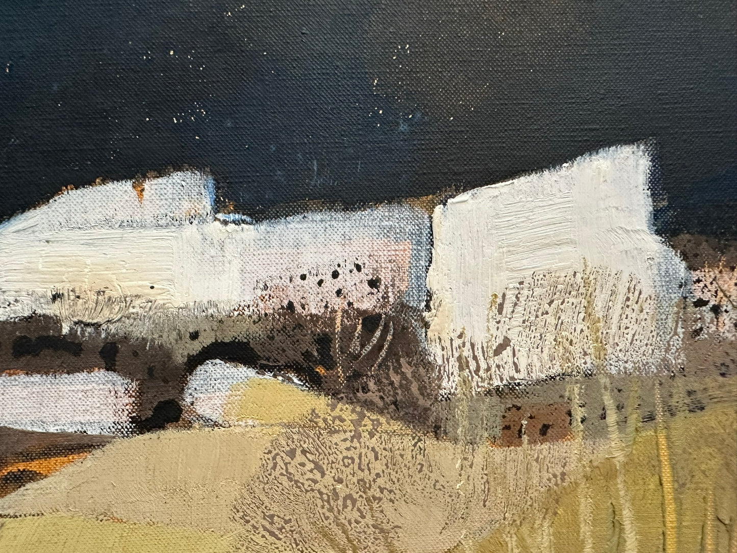 Colin Davies (1934) - A Continental Landscape - Original Oil Painting 60x50cm