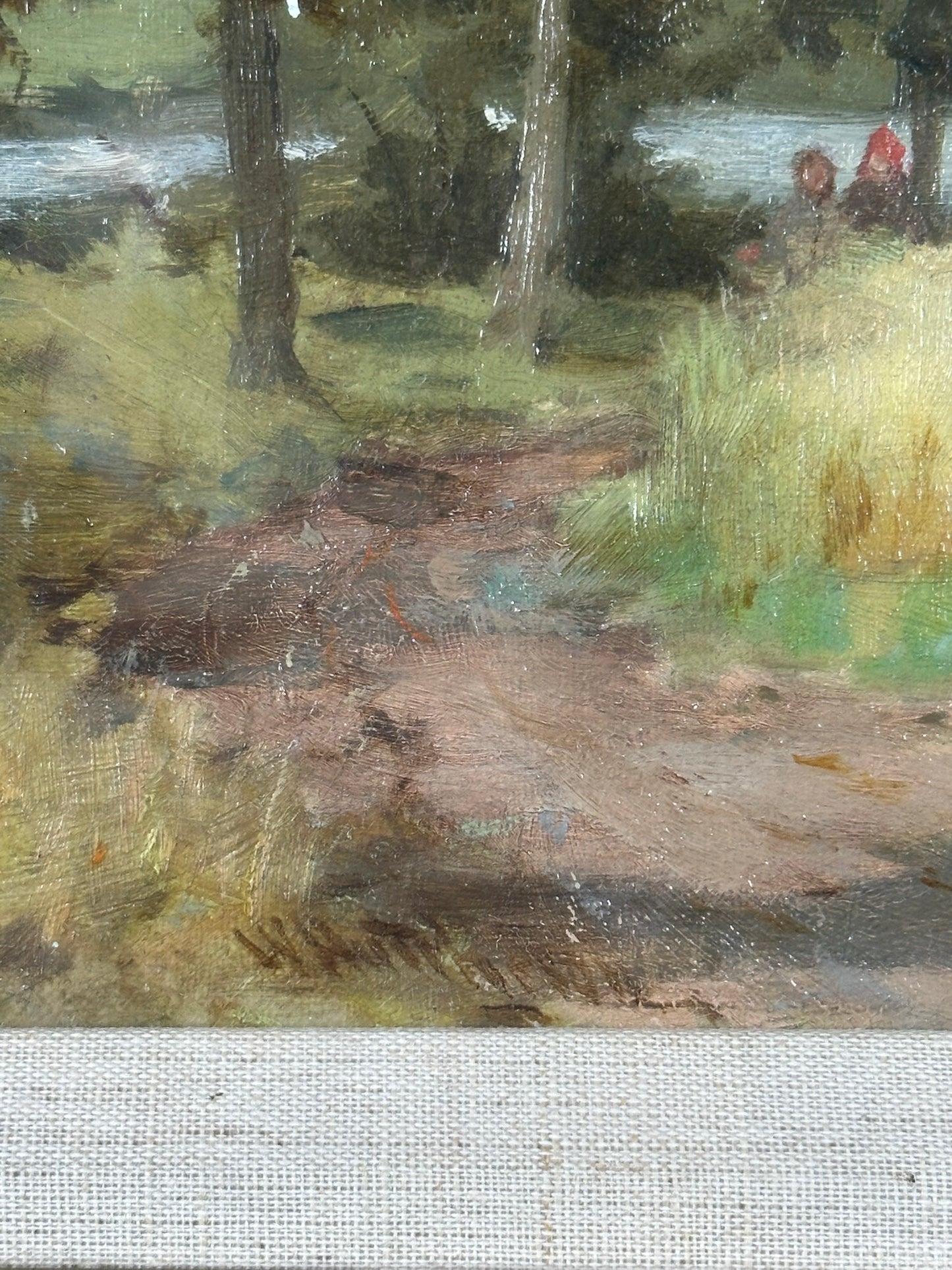 Walter Hutcheson (Scottish, exhibiting from 1867, died 1910) - Harvest Time at Kenmuir - RGI Exhibit