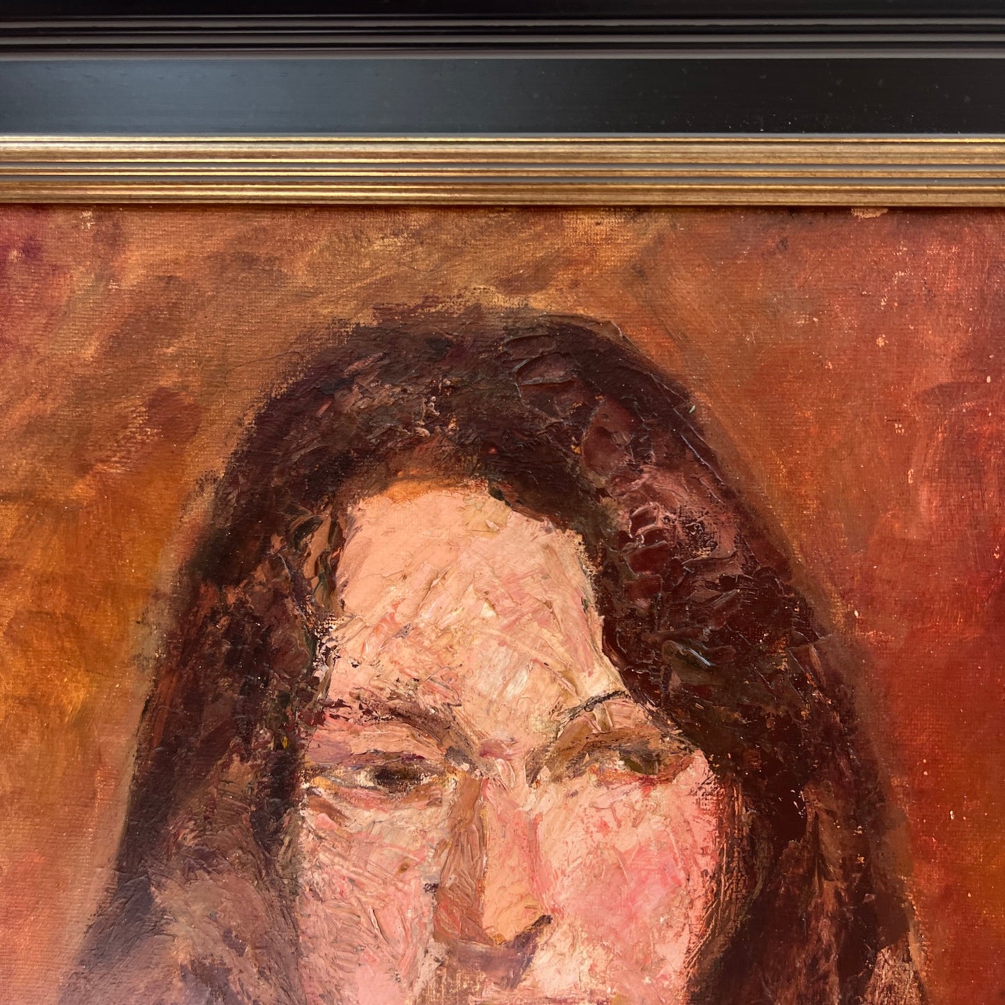 Ronald Ossory Dunlop RA RBA NEAC (Irish) Oil Portrait Female 50x40cm Signed 1967