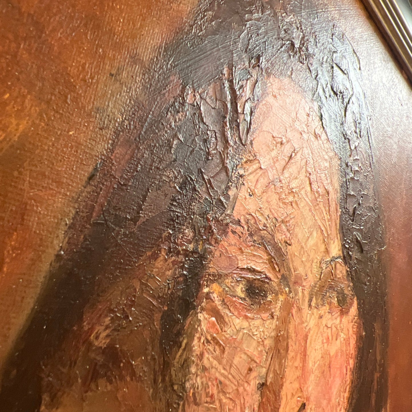 Ronald Ossory Dunlop RA RBA NEAC (Irish) Oil Portrait Female 50x40cm Signed 1967