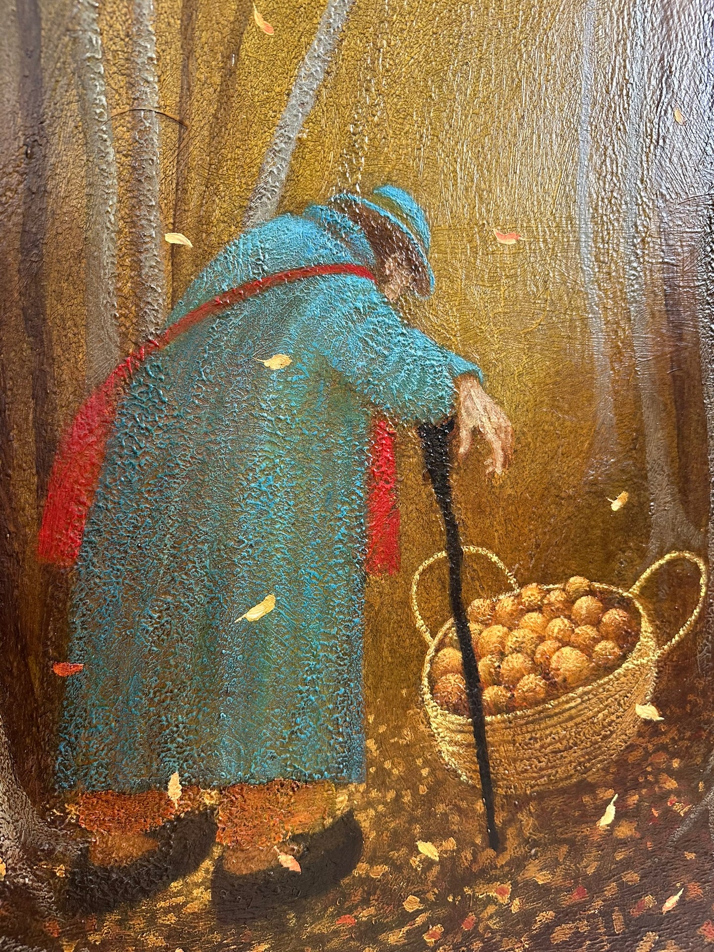 Simon Garden RWA (b.1960), Basket, Original Oil on Board