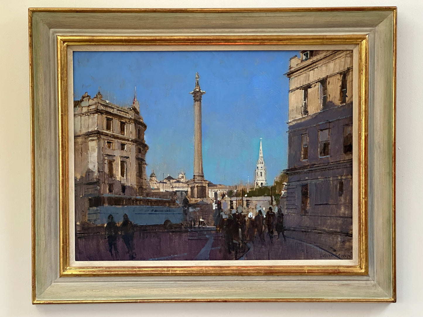 David Sawyer RBA (born 1961) - Late Afternoon, Trafalgar Square