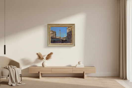 David Sawyer RBA (born 1961) - Late Afternoon, Trafalgar Square