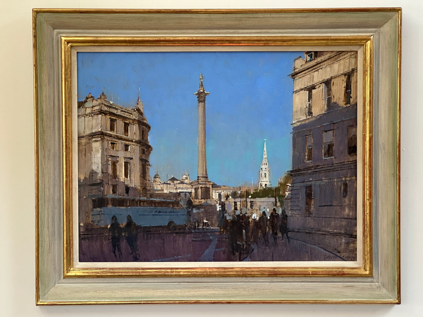 David Sawyer RBA (born 1961) - Late Afternoon, Trafalgar Square