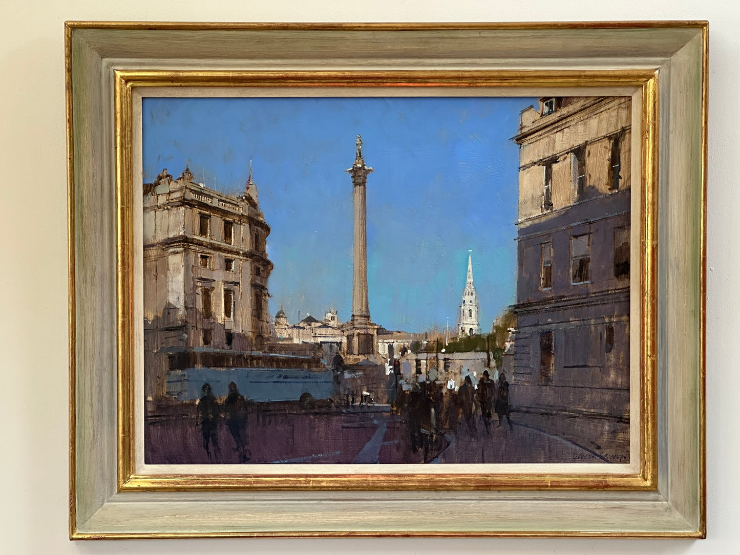 David Sawyer RBA (born 1961) - Late Afternoon, Trafalgar Square