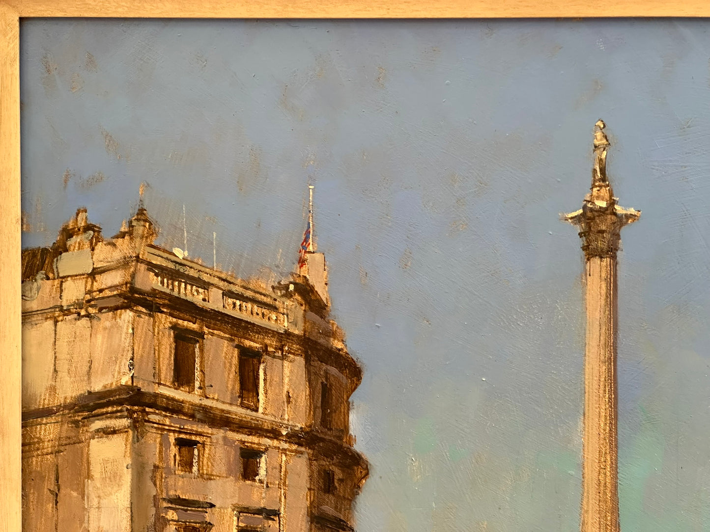 David Sawyer RBA (born 1961) - Late Afternoon, Trafalgar Square
