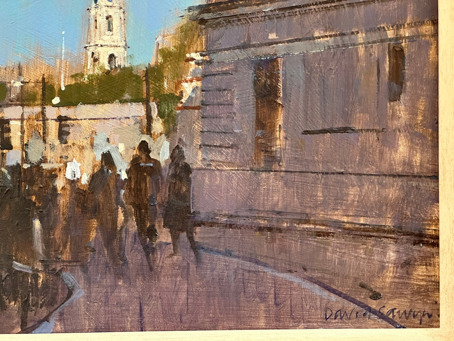 David Sawyer RBA (born 1961) - Late Afternoon, Trafalgar Square