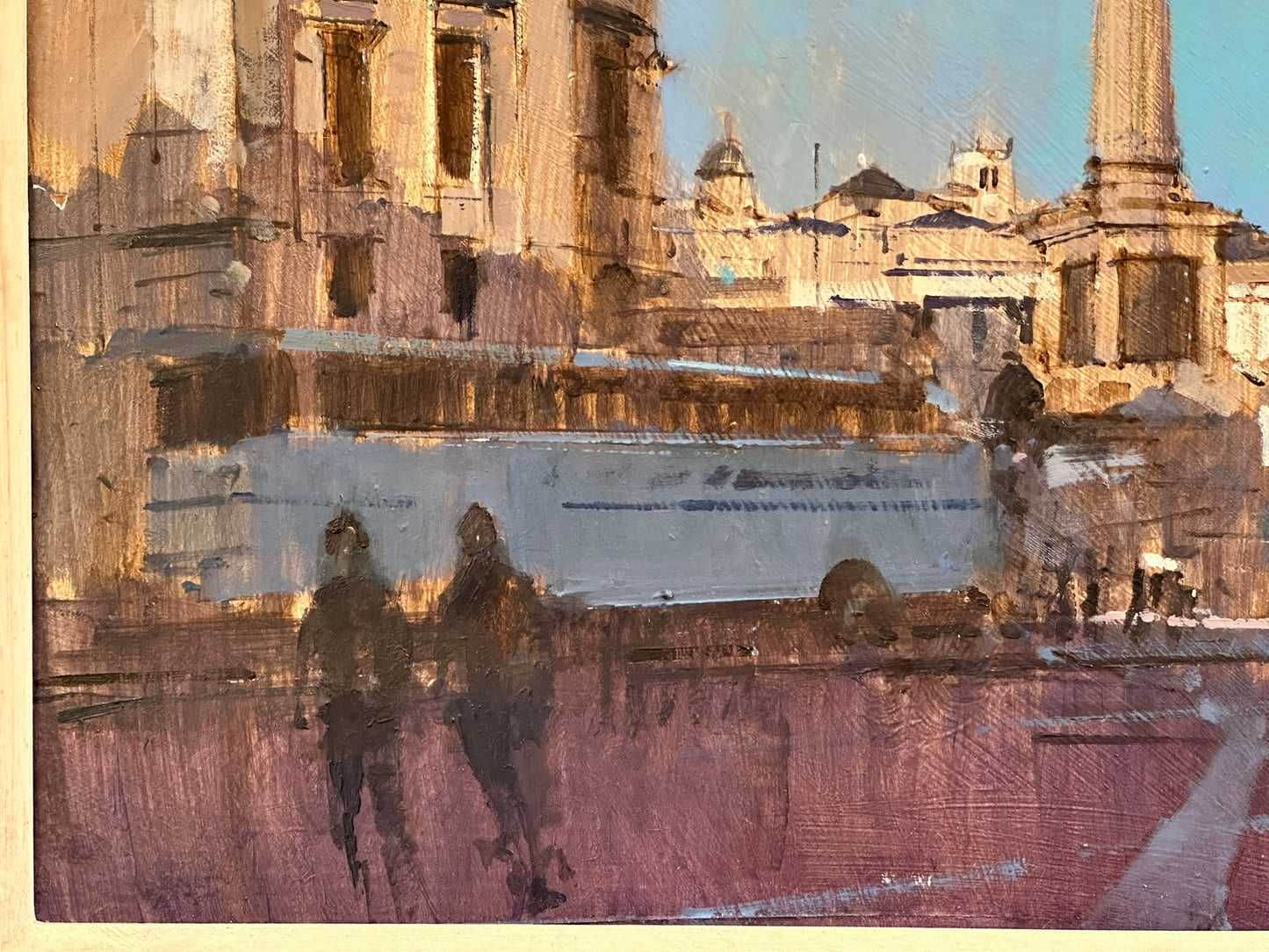 David Sawyer RBA (born 1961) - Late Afternoon, Trafalgar Square