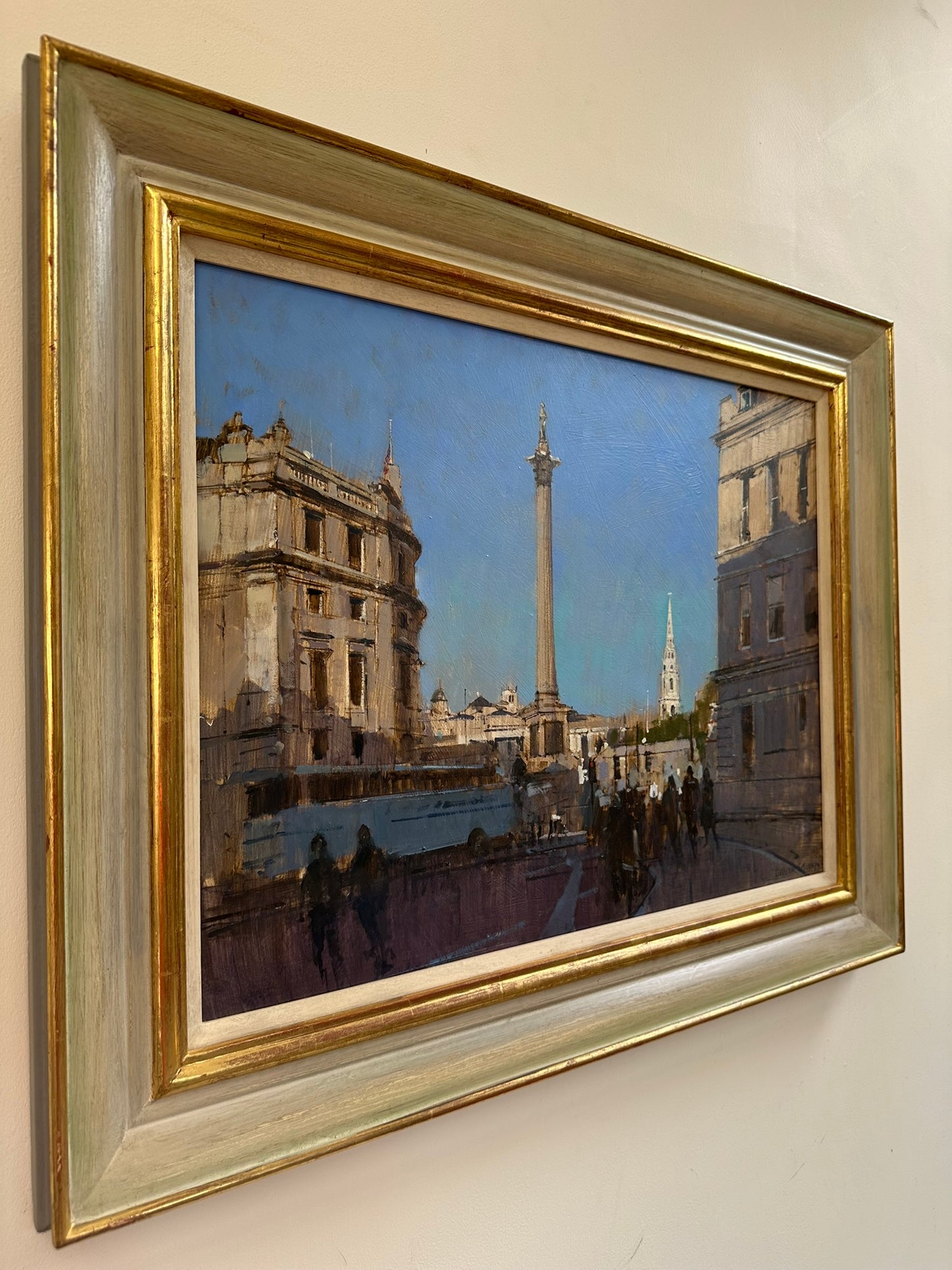 David Sawyer RBA (born 1961) - Late Afternoon, Trafalgar Square