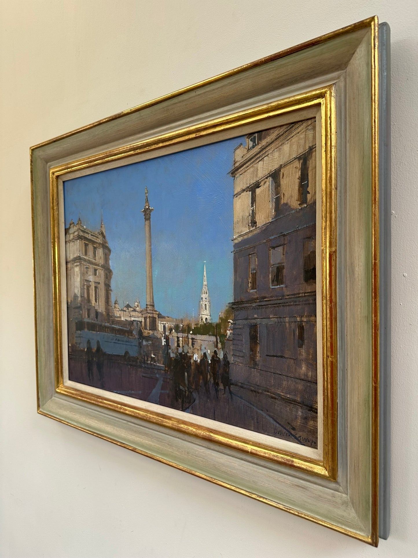 David Sawyer RBA (born 1961) - Late Afternoon, Trafalgar Square