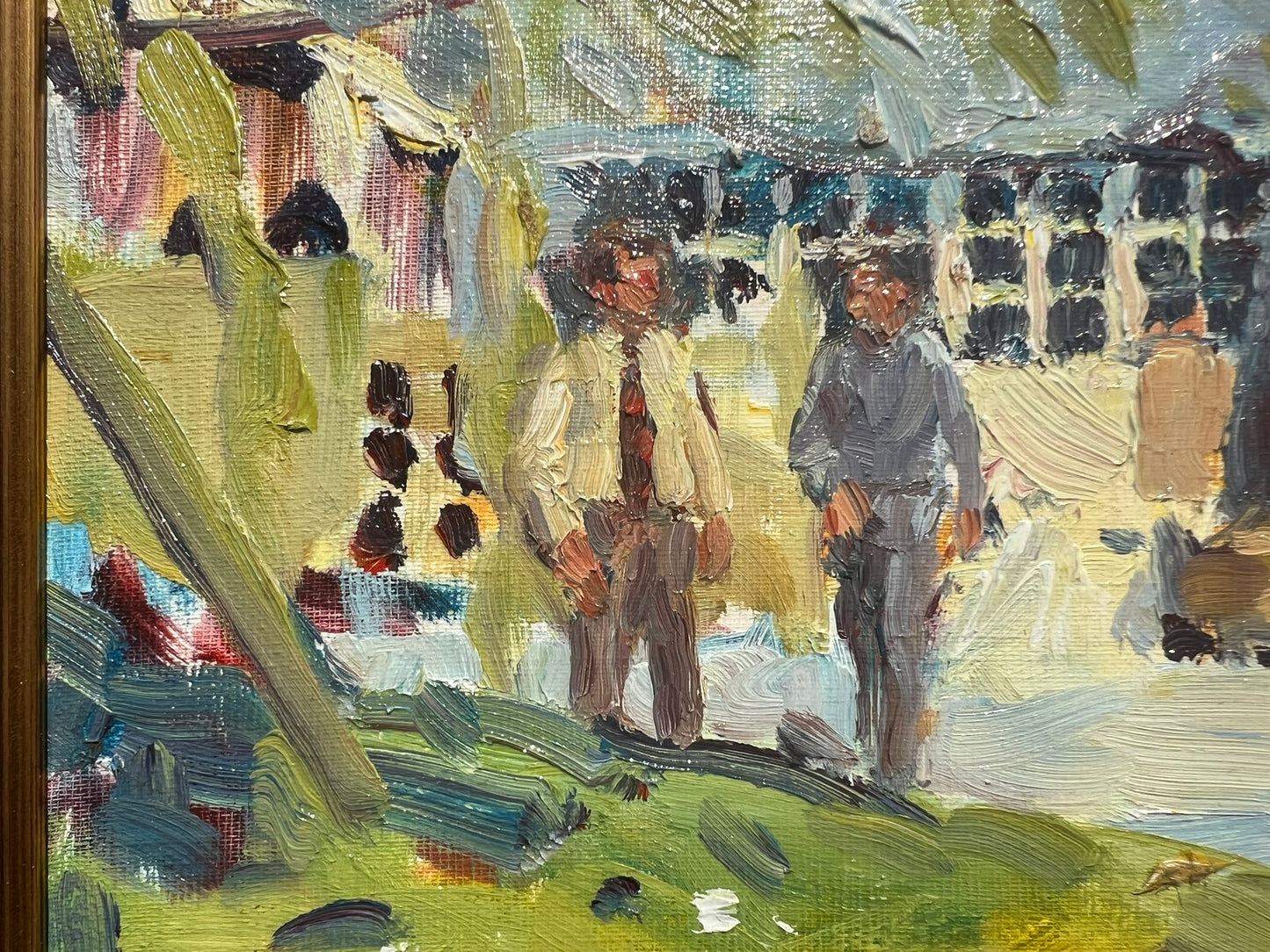 Keith Gardner RCA Framed Original Oil Painting Brimstage Hall Wirral Signed