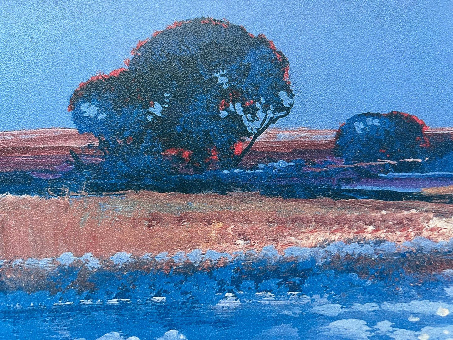 John Horsewell - Blue Fields, Tuscany