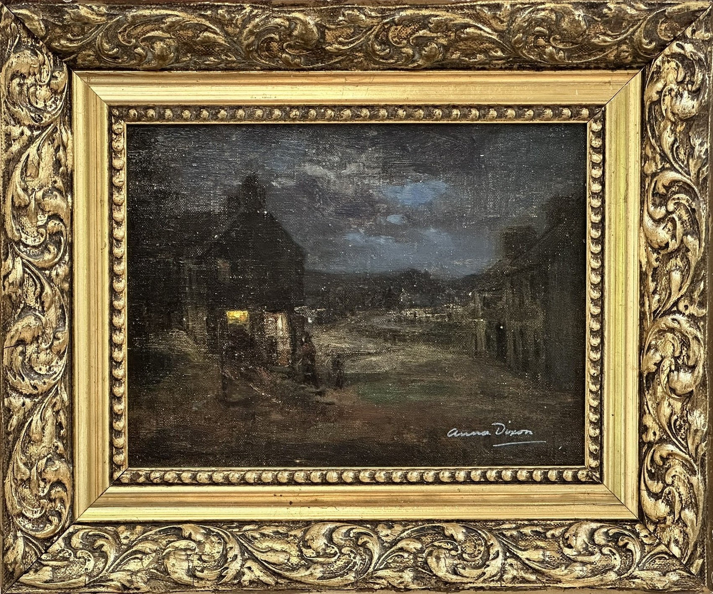 Anna Dixon RSW (1873 to 1959) - Nocturne