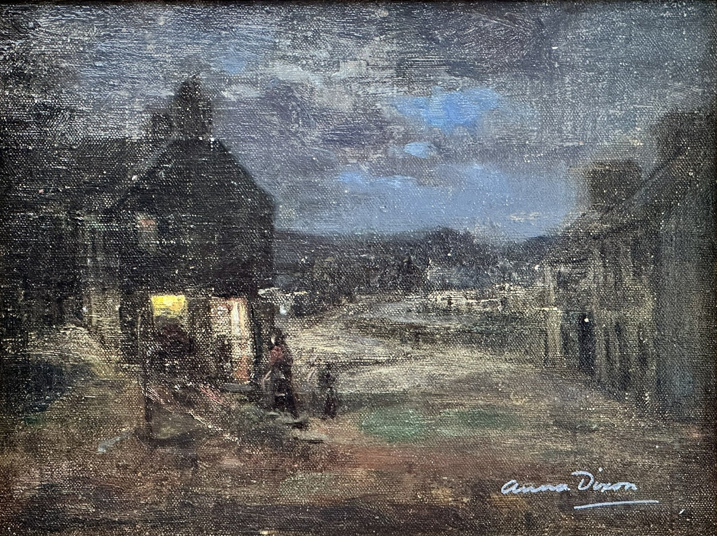 Anna Dixon RSW (1873 to 1959) - Nocturne