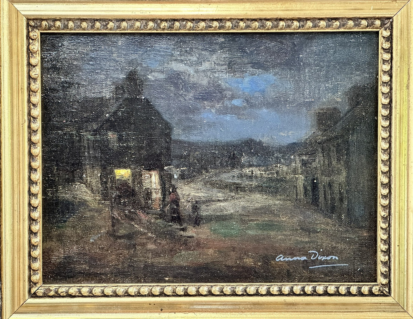 Anna Dixon RSW (1873 to 1959) - Nocturne