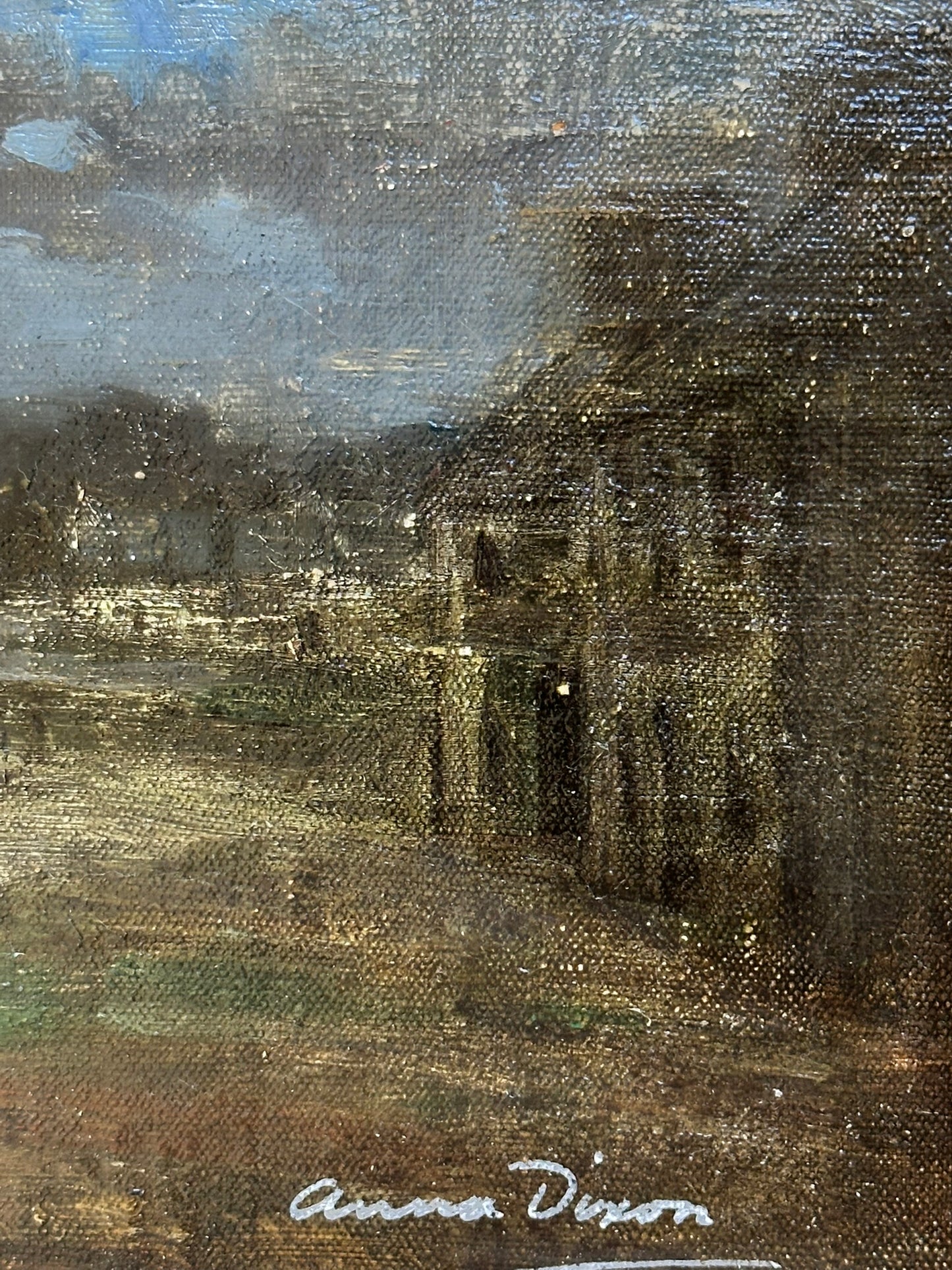 Anna Dixon RSW (1873 to 1959) - Nocturne