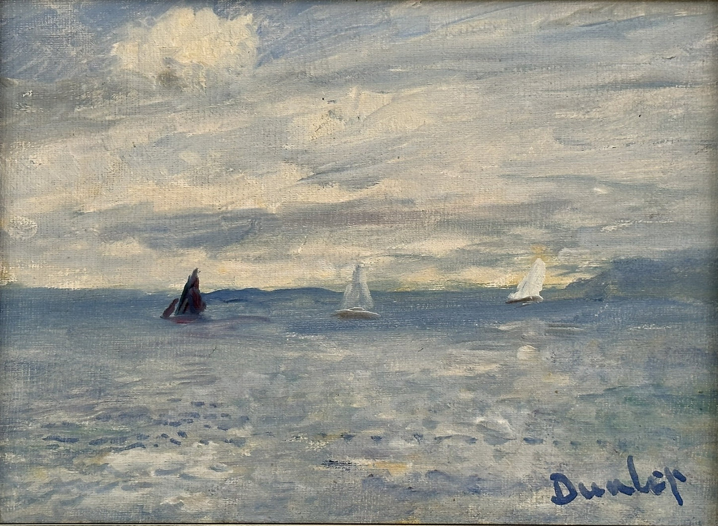 Ronald Ossory Dunlop RA (1894 to 1973) - No. 5 Seascape (I. of W.)