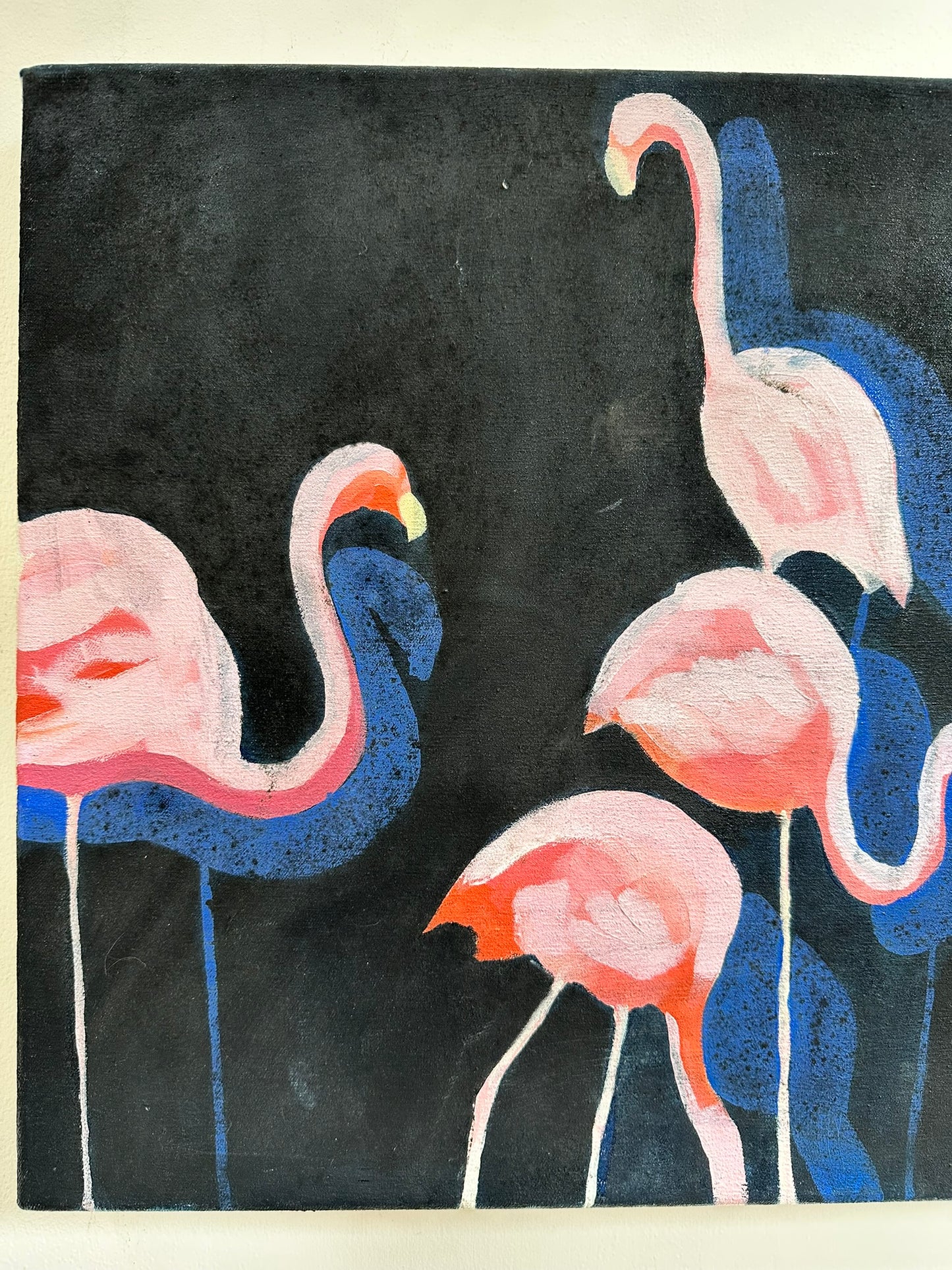 Ruth Mulvie (born 1979) - Night and Birds Study #1