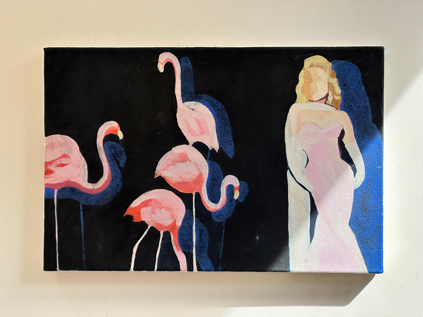 Ruth Mulvie (born 1979) - Night and Birds Study #1