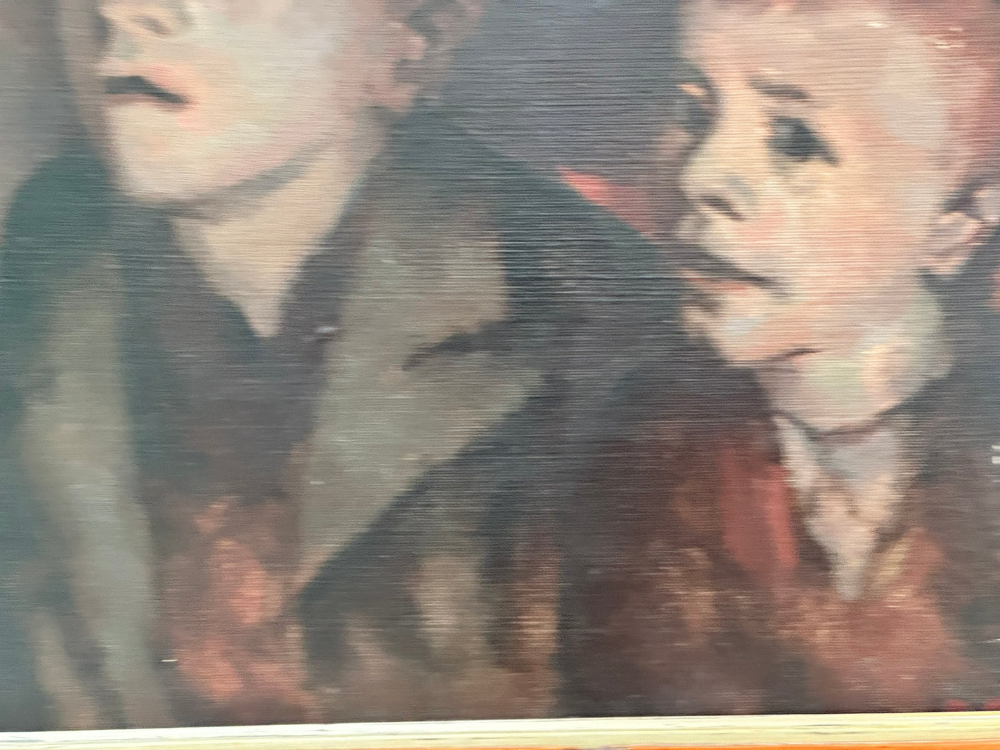 Morris Kestelman RA - Children at Cinema c.1940 - Oil Painting